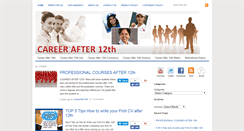 Desktop Screenshot of careerafter12th.in